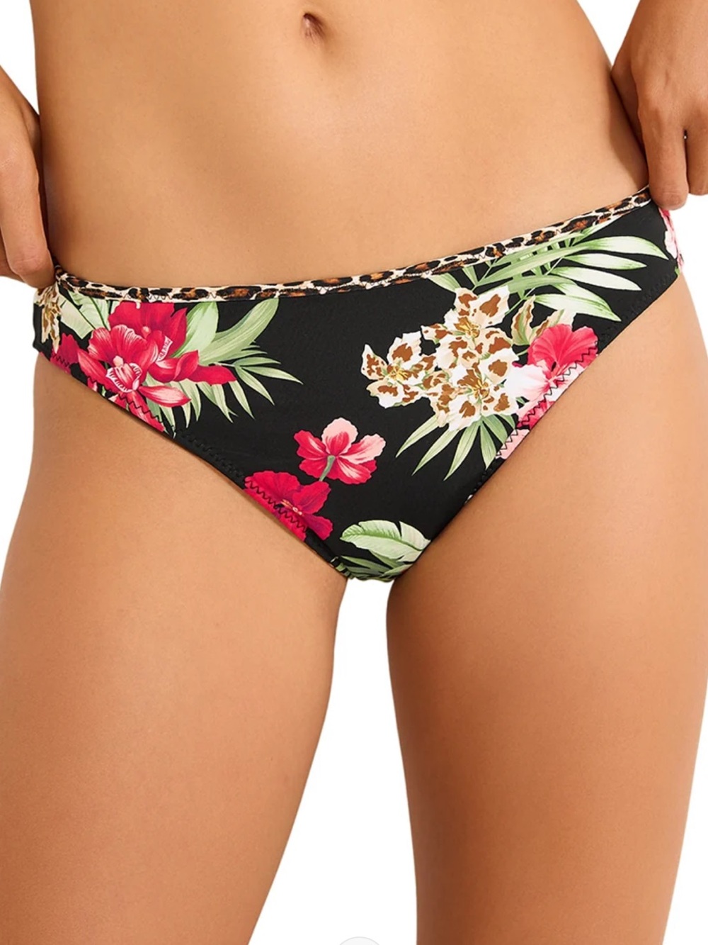 Tommy Bahama Lily Cat Reversible Hipster Bikini Bottom